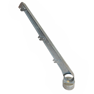 Puntdraadkop (60/42) 3-draads schuin - aluminium